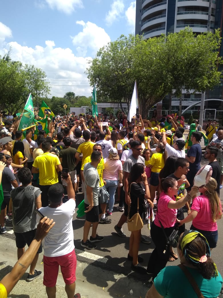 Movimento Direita Amazonas realiza ato histórico em Manaus 22