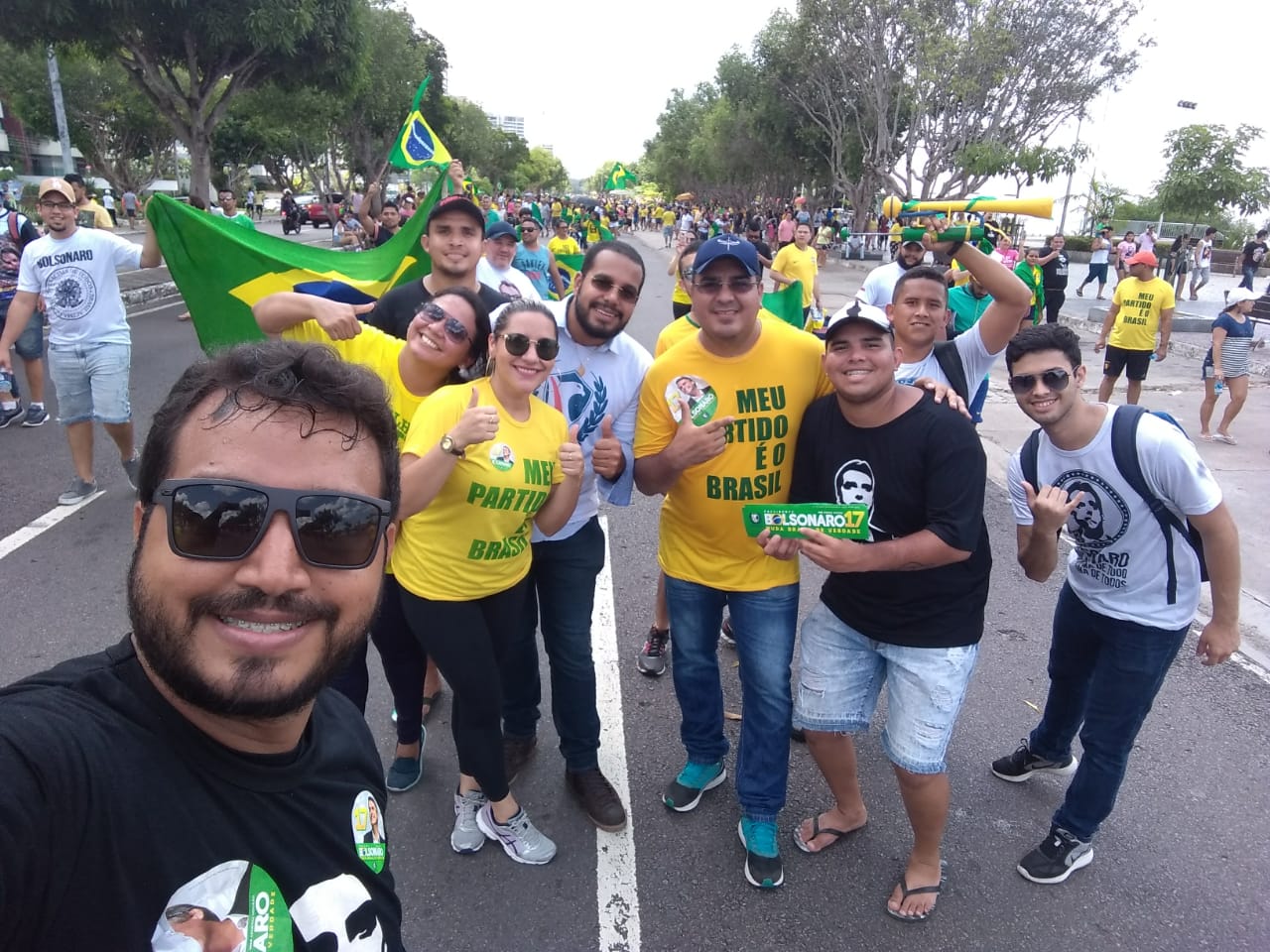 Movimento Direita Amazonas realiza ato histórico em Manaus 80