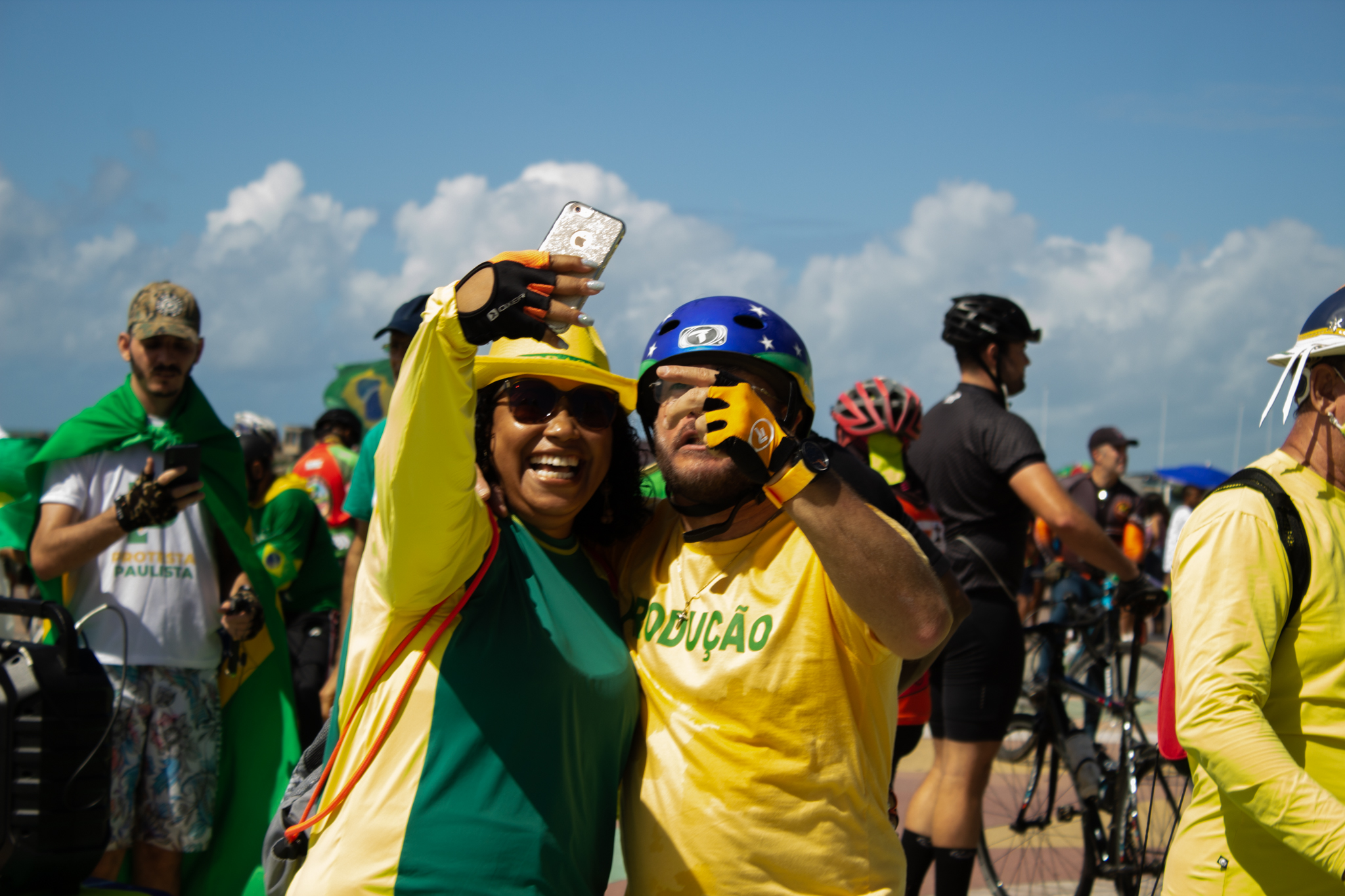 Veja fotos e vídeos da ‘bicicletada' pelo voto impresso auditável no Recife 11