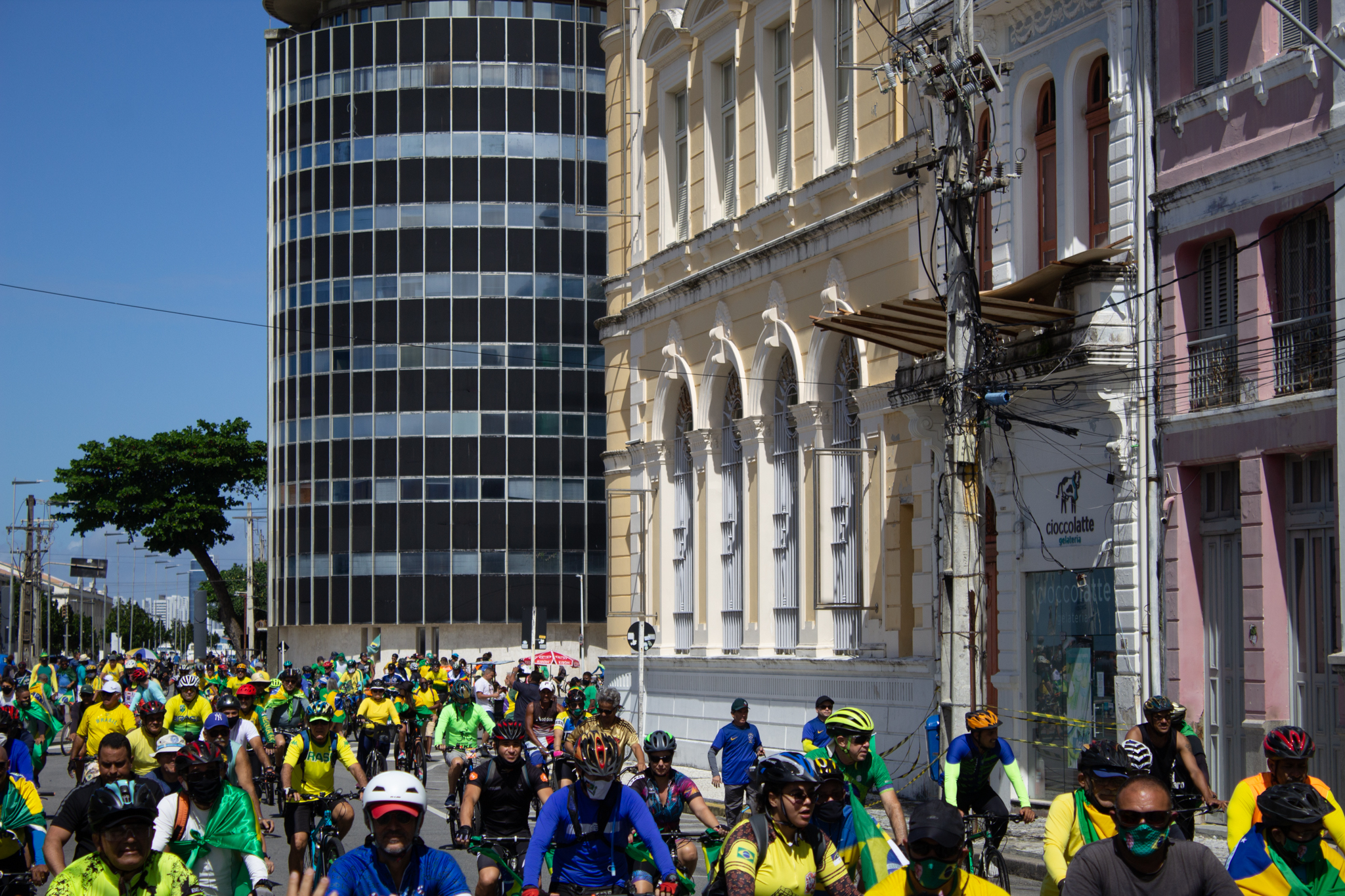 Veja fotos e vídeos da ‘bicicletada' pelo voto impresso auditável no Recife 19