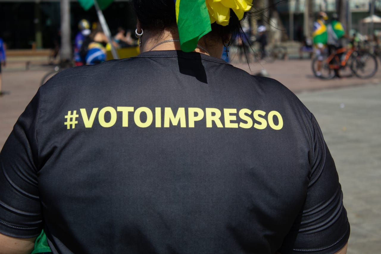 Veja fotos e vídeos da ‘bicicletada' pelo voto impresso auditável no Recife 5