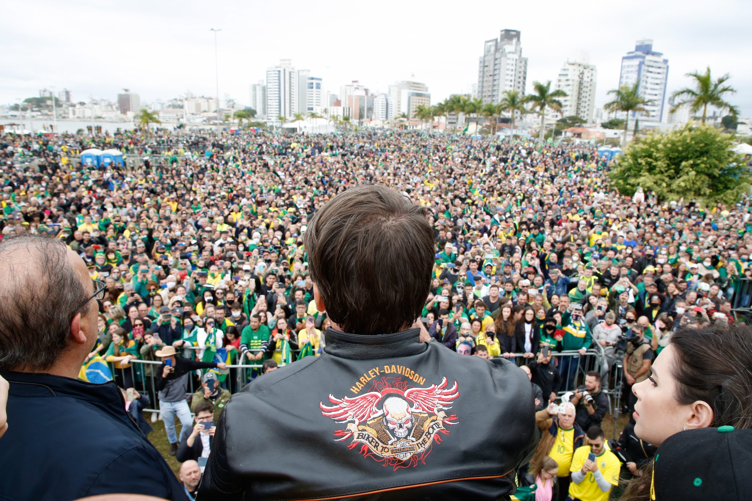 Bolsonaro nas Manifestações de Santa Catarina