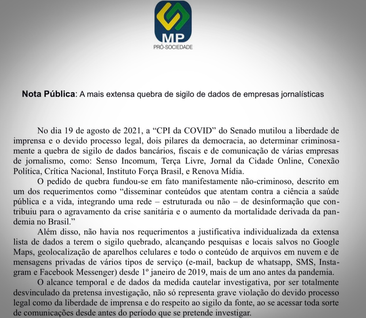 Ataques a mídias independentes reacendem debate sobre liberdade de imprensa e interesse público 2