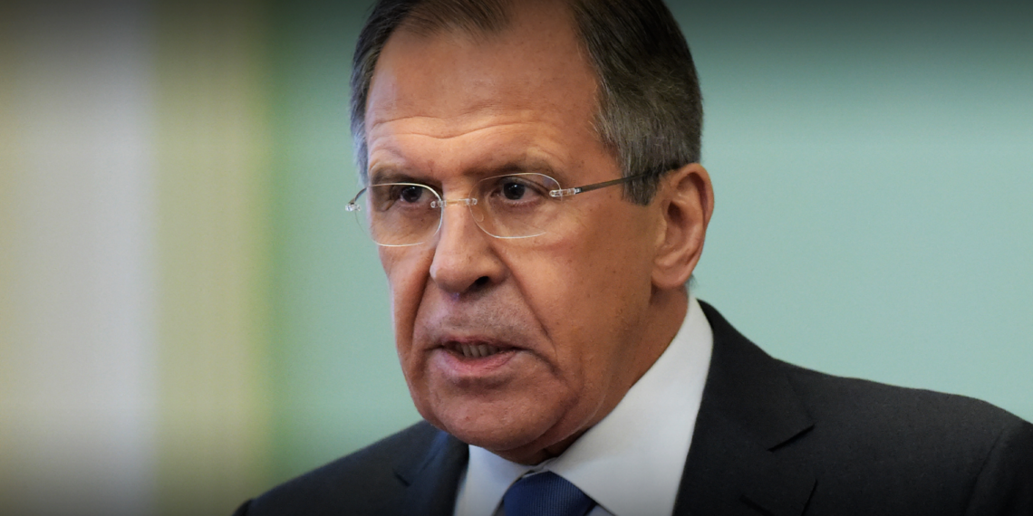 Ministro das Relações Exteriores da Rússia Serguei Lavrov