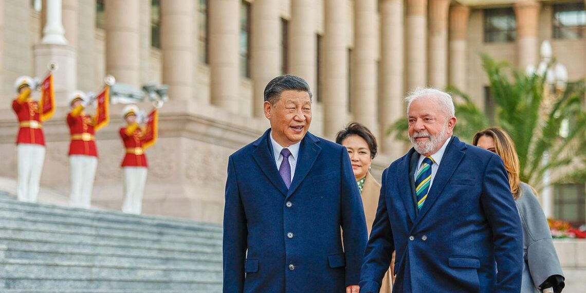 Lula e Xi Jinping na China
