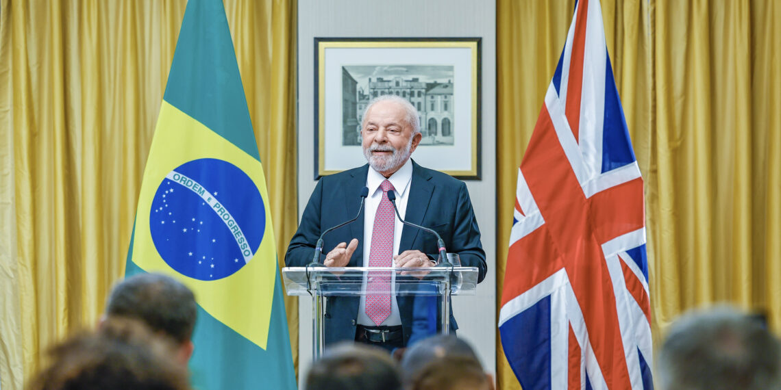 Presidente Lula em Londres.