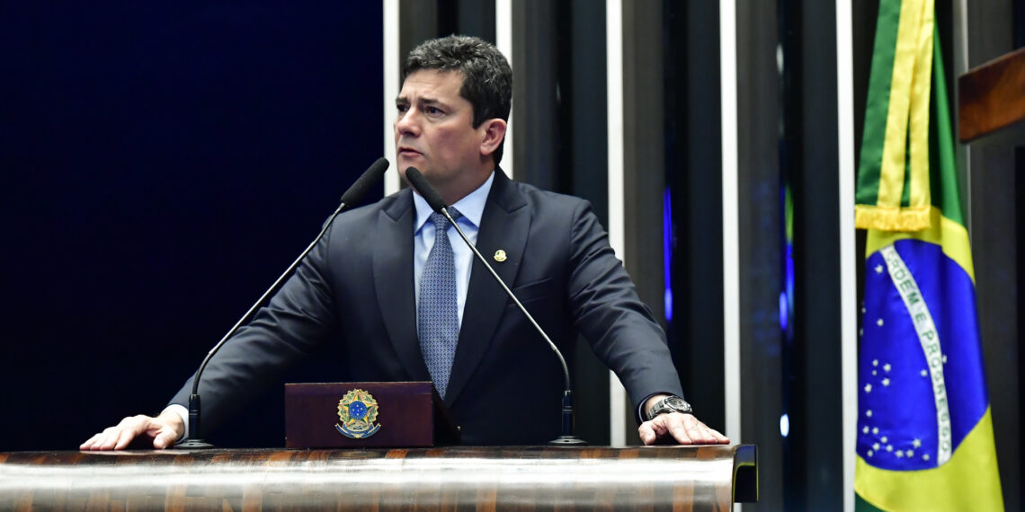 Sergio Moro no Plenário do Senado Federal