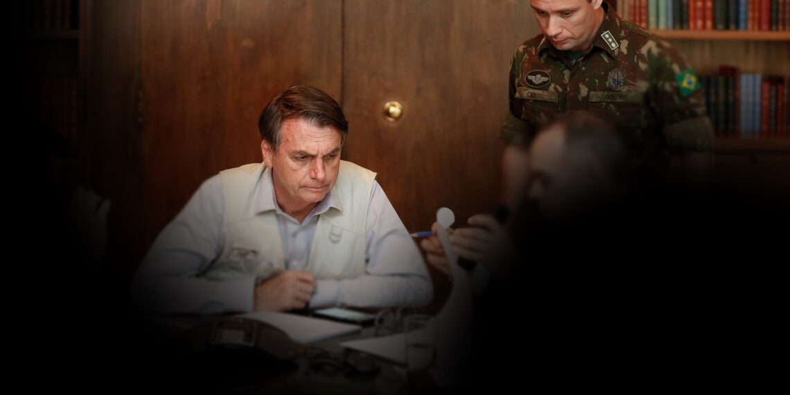 Mauro Cid e Jair Bolsonaro