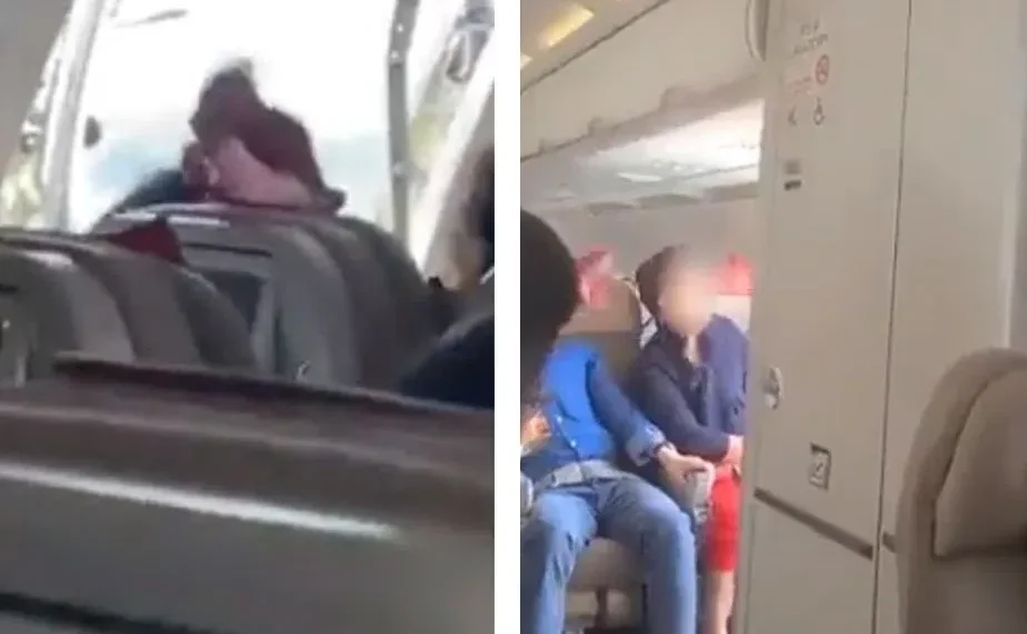 Passageiro é preso após abrir porta de avião durante voo