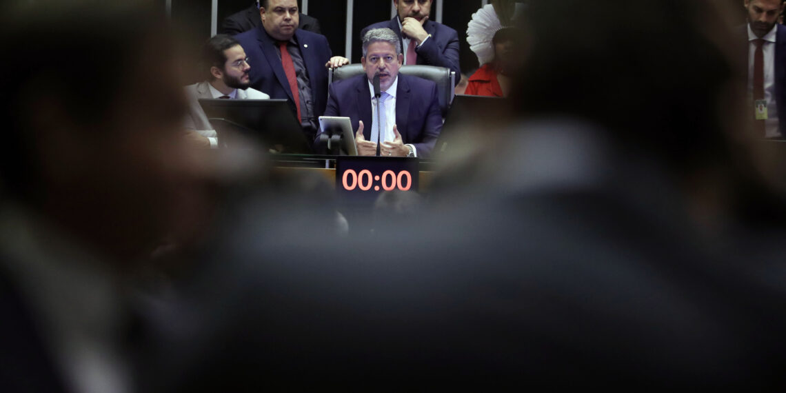 Arthur Lira no plenário da Câmara dos Deputados