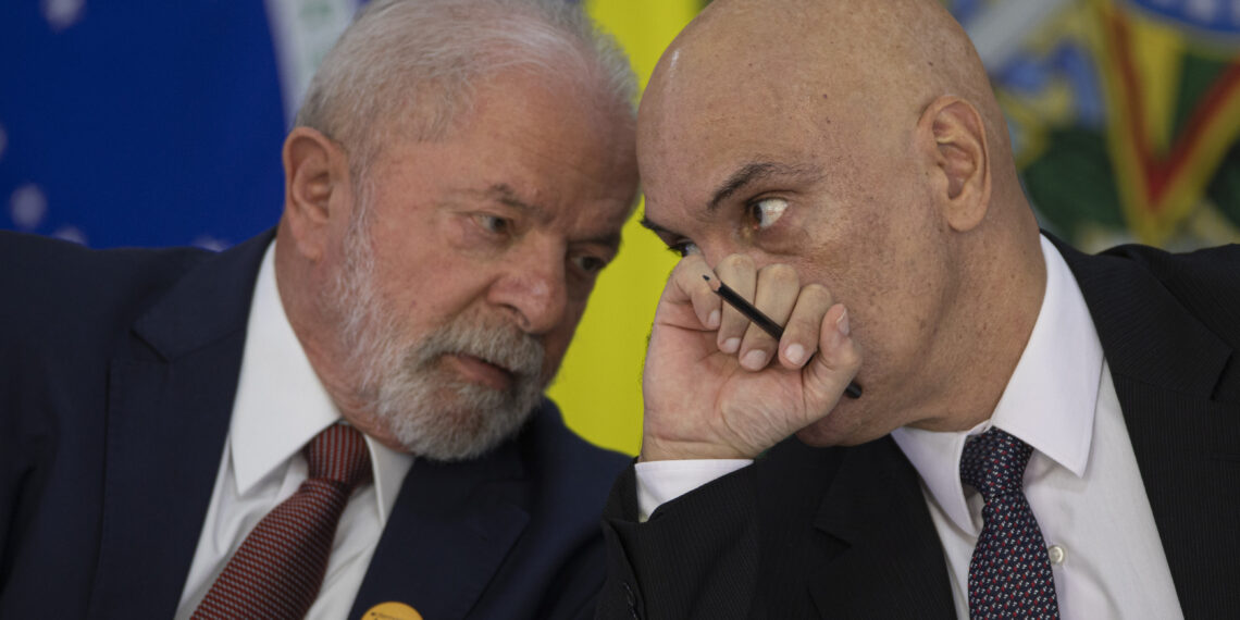 Lula almoçou com Alexandre de Moraes para discutir nomeações de ministros do TSE, diz site