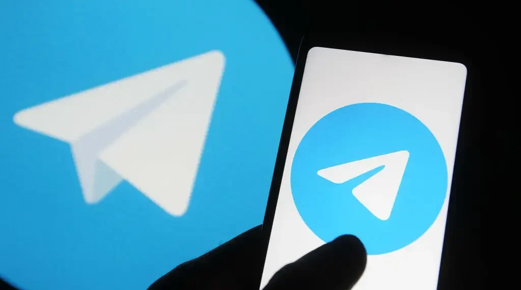 Aplicativo de celular Telegram