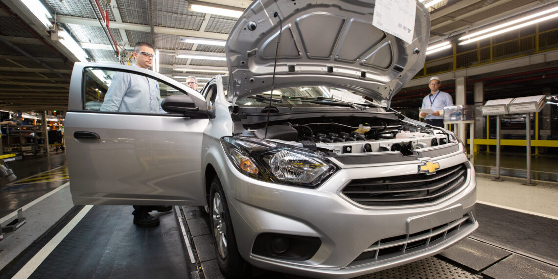 General Motors (GM) paralisa produção na fábrica de São José dos Campos