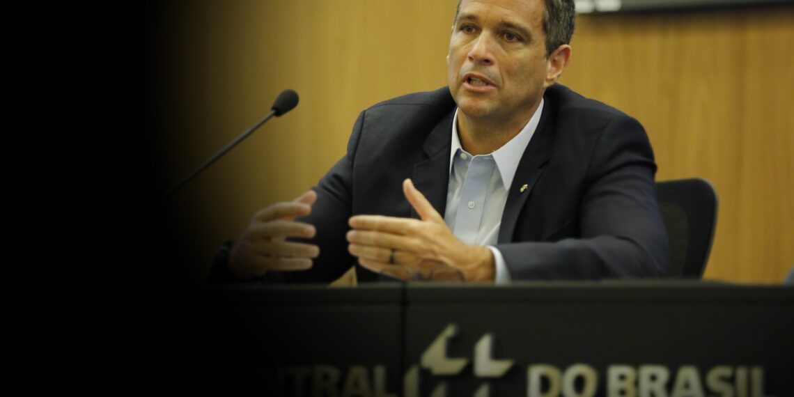 Brasília,16/11/2020. Presidente do Banco Central, Roberto Campos Neto, participa da Coletiva de Lançamento do Pix.