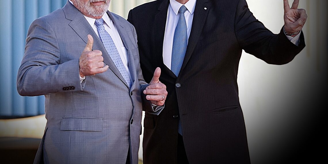 Brasília (DF), 02.05.2023 - Presidente da República, Luiz Inácio Lula da Silva, recebe o Presidente da República Argentina, Alberto Fernández, no Palácio da Alvorada.