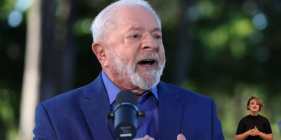 Brasília (DF), 19.06.2023 - Presidente Lula é entrevistado por Marcos Uchoa no programa Conversa com o Presidente, no Palácio do Alvorada.