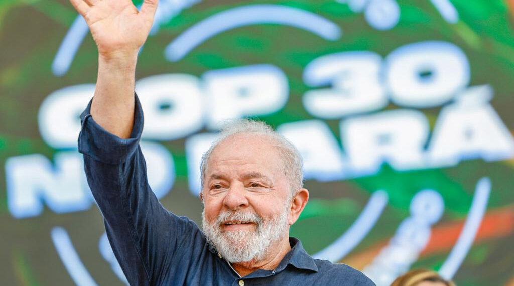 Belém (PA), 17.06.2023 -O presidente Luiz Inácio Lula da Silva anuncia, em Belém, medidas para a organização da Conferência das Nações Unidas sobre Mudanças Climáticas (COP-30) na cidade. O evento será realizado em 2025.