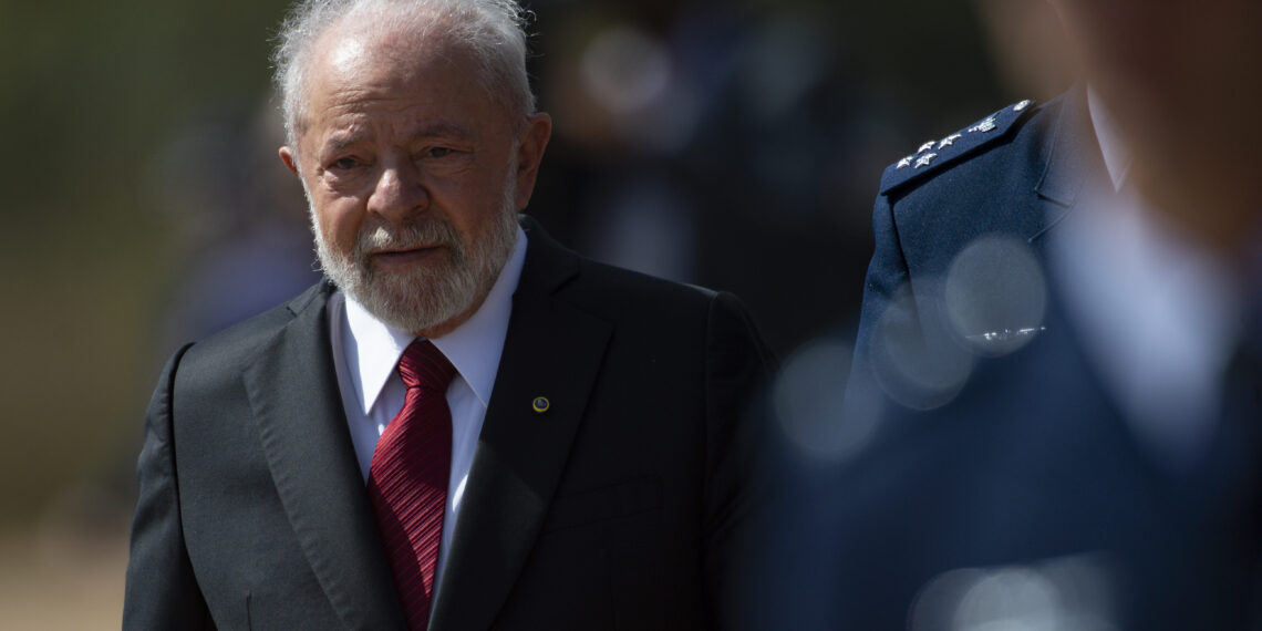 Brasília (DF), 20/07/2023 - O presidente Luiz Inácio Lula da Silva durante cerimônia em homenagem aos 150 de nascimento de Alberto Santos Dumont, patrono da Aeronáutica e considerado o Pai da Aviação.