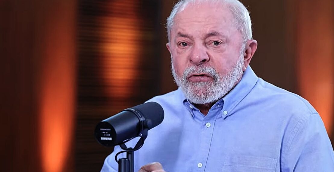 Brasília (DF), 25.07.2023 - Presidente Lula é entrevistado por Marcos Uchoa no programa Conversa com o Presidente, em Brasília.