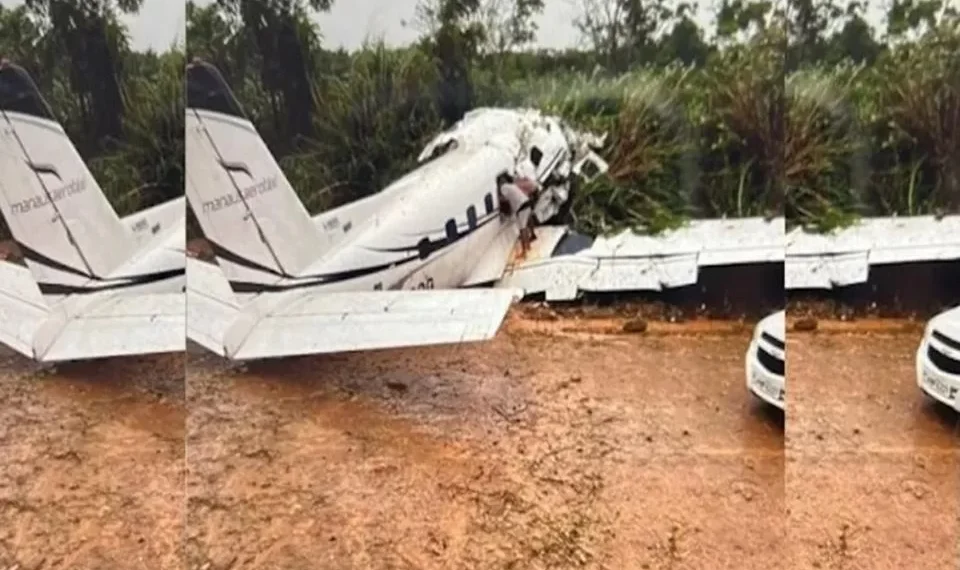 Avião cai no Amazonas e mata piloto, copiloto e todos os passageiros a bordo 1