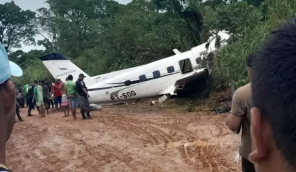 Não há sobreviventes na queda de avião no Amazonas 1