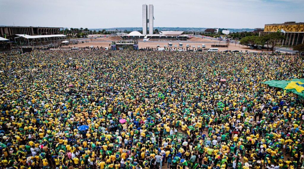Em ato contra Dino e Moraes, Brasília volta a ter manifestação neste domingo 1
