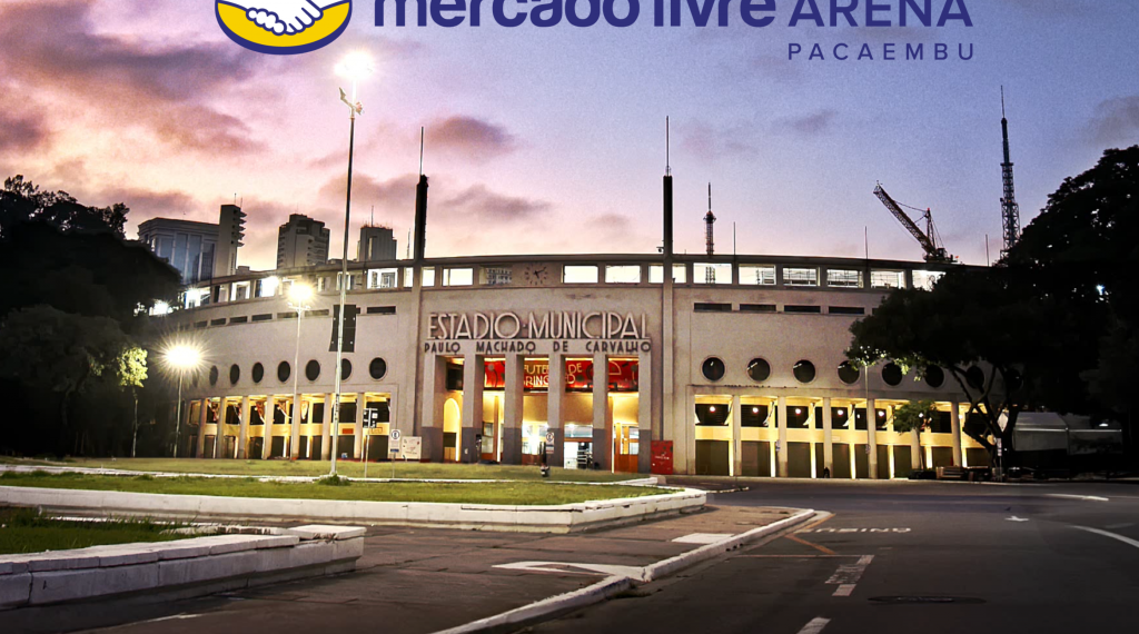 Mercado Livre compra naming rights do Pacaembu por R$ 1 bilhão