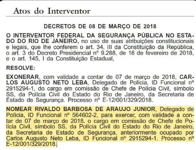 Investigação aponta que secretário bancou nomeação de delegado, apesar de recomendação contrária 4