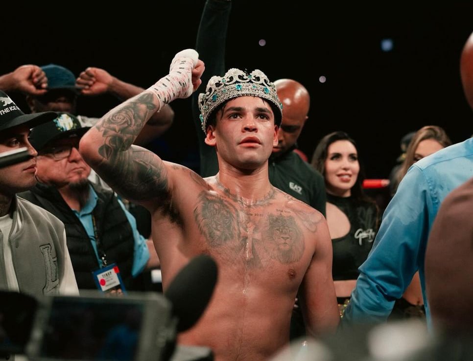 Boxeador Ryan Garcia aposta na própria vitória e ganha mais de R$ 250 milhões; entenda