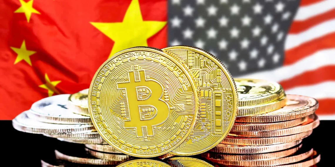 Bitcoin recua para US$ 76 mil e ethereum desaba 8% com nova escalada na guerra comercial entre EUA e China