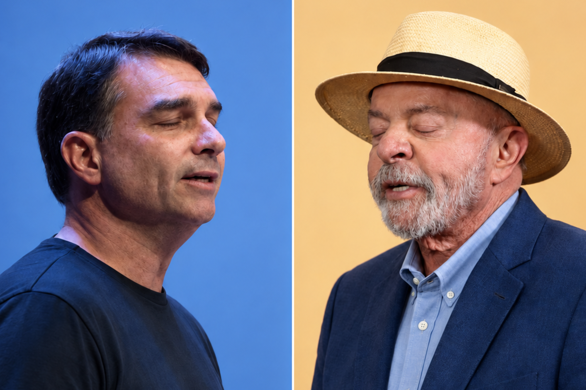 Lula e Flávio estão empatados no 1º e 2º turno, aponta Datafolha