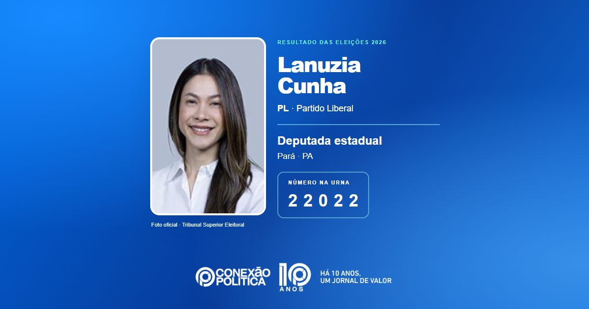 Foto oficial de Deputado Estadual — Eleições 2026: Lanuzia Cunha, do PL, é eleita deputada estadual no PA com 87.182 votos