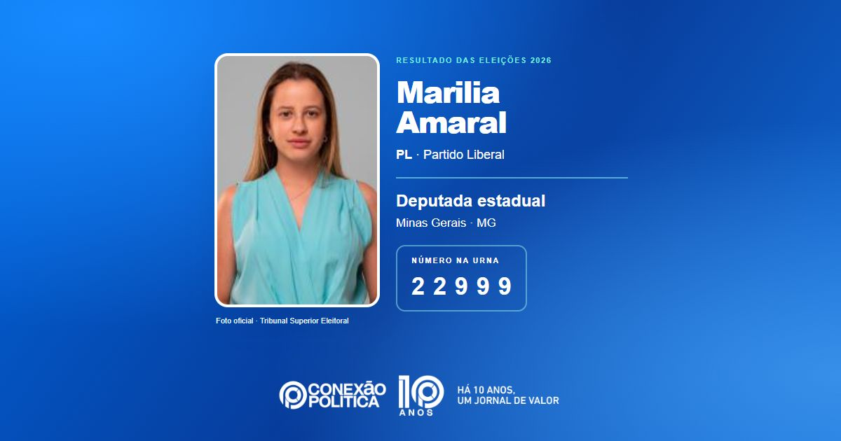 Foto oficial de Deputado Estadual — Eleições 2026: Marilia Amaral, do PL, é eleita deputada estadual em MG com 42.874 votos
