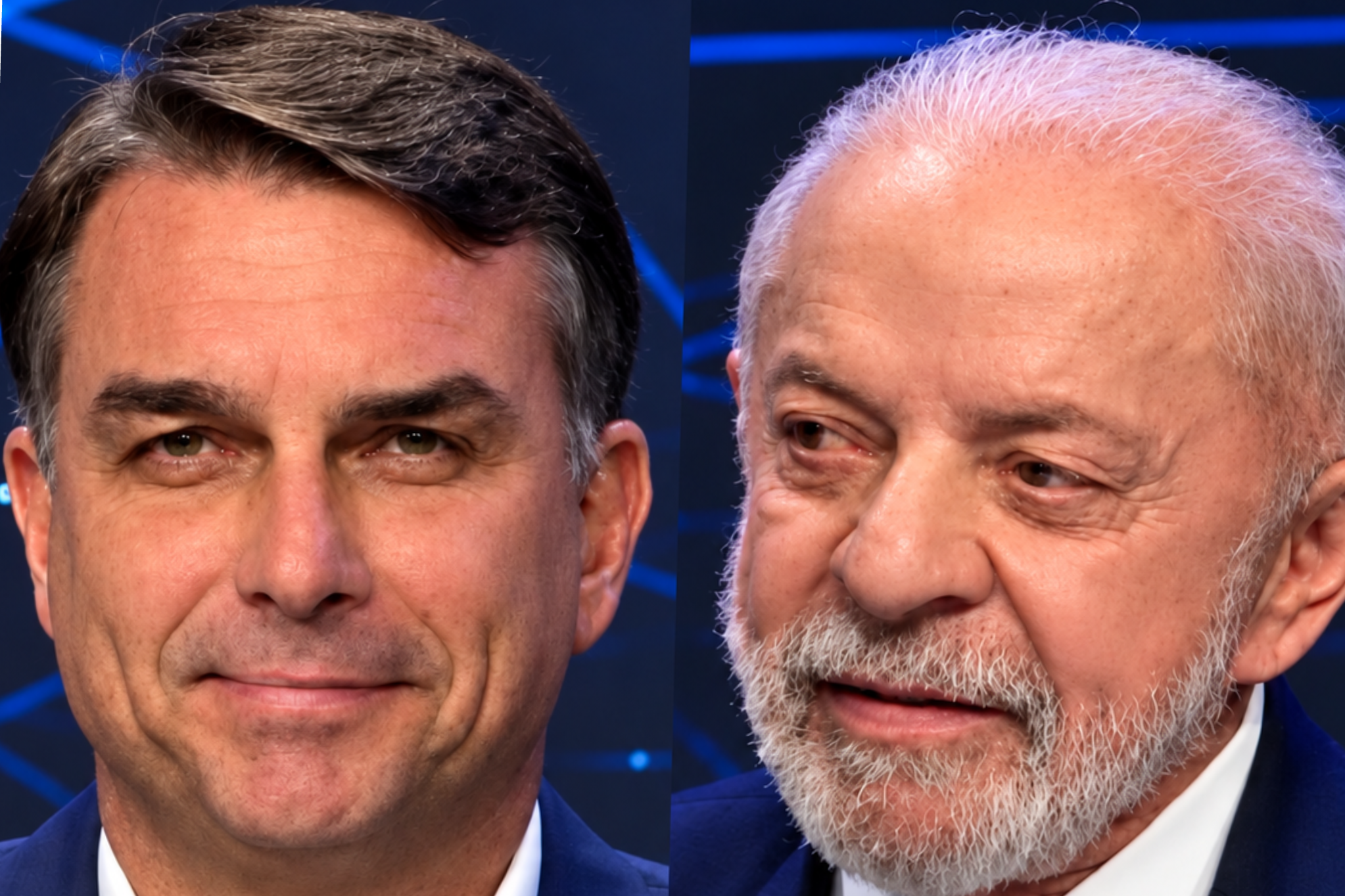 Lula e Flávio Bolsonaro ficam frente a frente nesta sexta em último debate antes do segundo turno